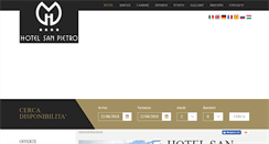 Desktop Screenshot of hotelsanpietroverona.it